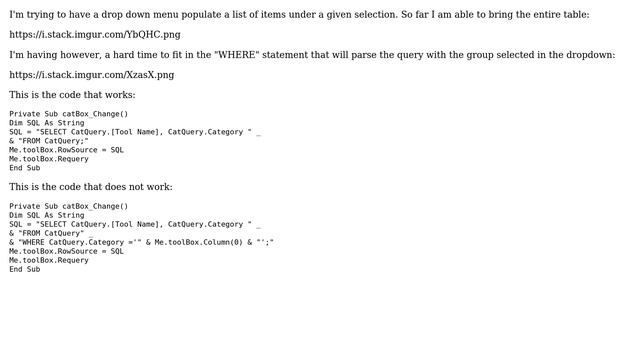 Vb SQL query in Access not working (2 Solutions!!) смотреть онлайн