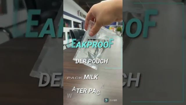 Biodegradable Frosted Matte Breastmilk OPP OEM Waterproof Zipper Plastic Slider Milk Packing Bag