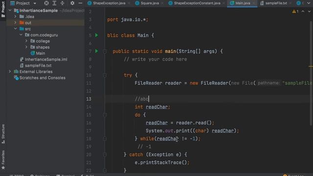 11: File Read - FileReader & BufferedReader |Advanced Java | Java Programming in Tamil | Code Guru смотреть онлайн
