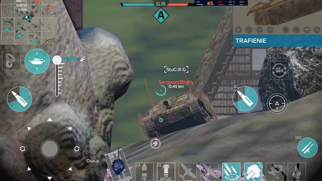 Tiger H1 Tier III - War Thunder Mobile - Gameplay no Commentary - AirWolfOne смотреть онлайн
