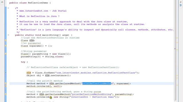 Java Reflection смотреть онлайн