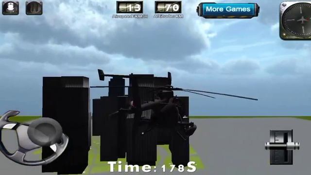 The first 3 levels || Helicopter 3d flight simulator смотреть онлайн