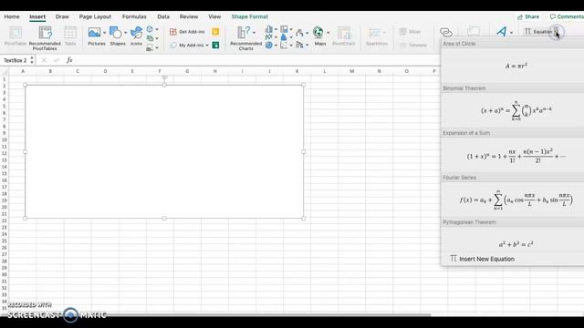 Equation Editor on a Mac смотреть онлайн