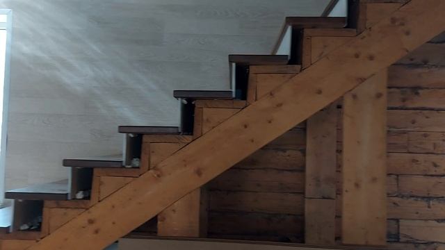 "Рубашка" на черновую лестницу. смотреть онлайн