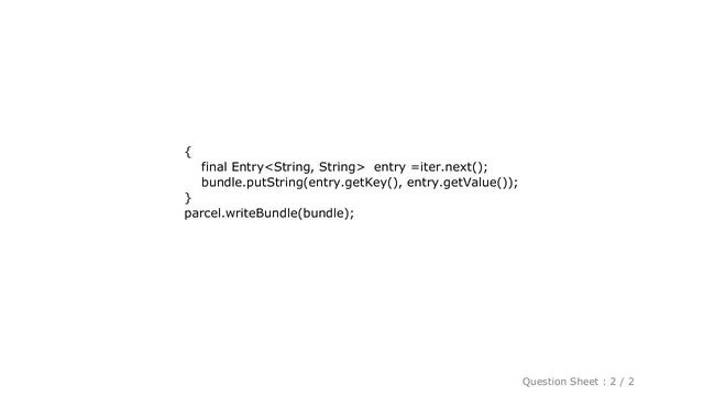 Android : How write Java.util.Map into parcel in a smart way? смотреть онлайн