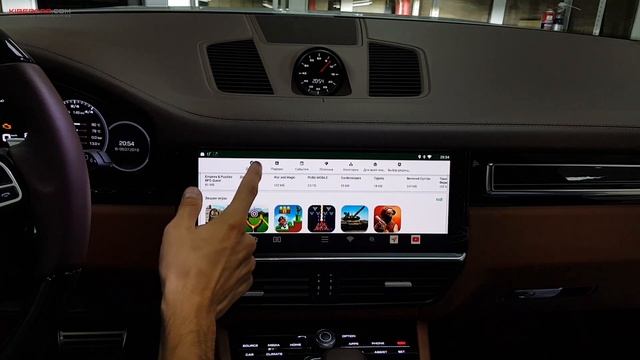 Дооснащение Porsche Cayenne Turbo 2019. Мультимедиа и навигация для Porsche Cayenne смотреть онлайн