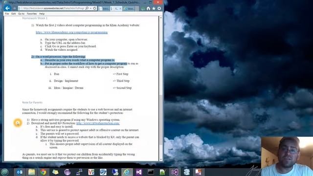 Intro to Computer Programming - Week 1 Homework Help смотреть онлайн