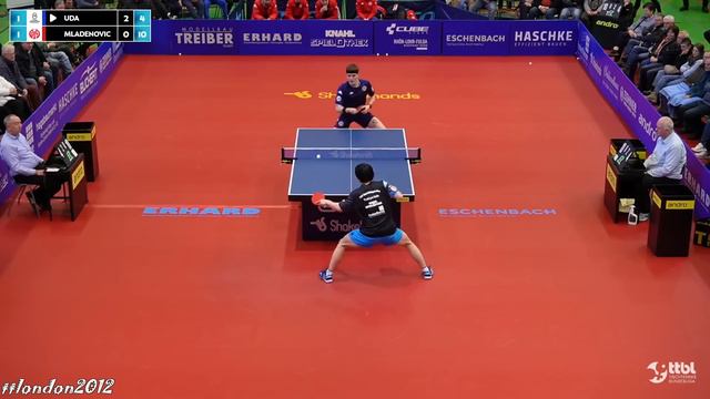 Luka Mladenovic vs Yukiya Uda | German League 2022/2023 смотреть онлайн