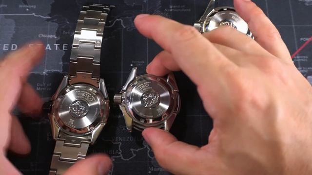 Seiko Samurai Comparison - Blue Lagoon, Save The Ocean 1 & 2 смотреть онлайн
