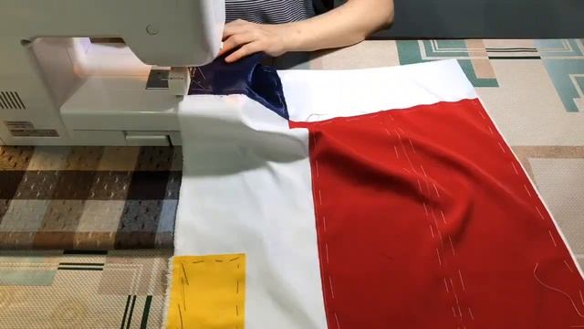 Лоскутный Vlog «А - ля МОНДРИАН» / DIY. HAND MADE. 10. смотреть онлайн