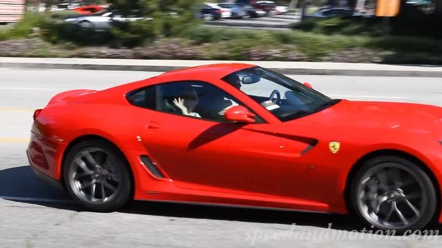 Ferrari 599 GTO startup смотреть онлайн