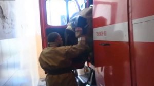 Пожарная машина для детей.  Учим виды пожарной техники.