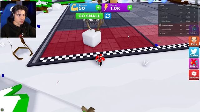 VAN STOK NAAR BLOK !! ? | Roblox Super Strong Simulator смотреть онлайн