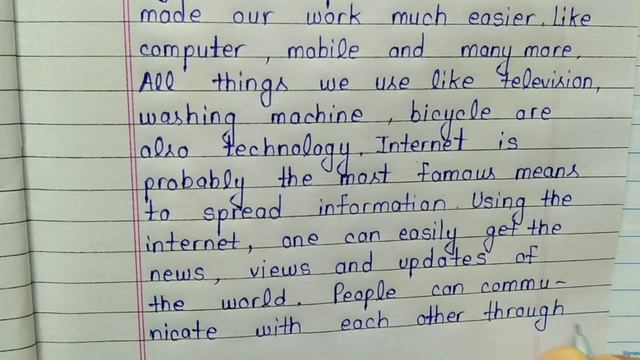 Technology essay in english for students смотреть онлайн