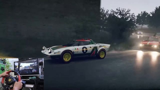 11 #XboxOne FH2 Thrustmaster Ferrari 458 Spider Racing Wheel Gameplay 1974 Lancia Stratos смотреть онлайн