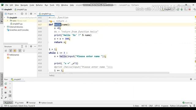 สอนไพธอน python 3 เรียนเทคนิค def function return สร้าง รับคืนค่า ตัวแปร ประโยชน์ คู่มือ Help смотреть онлайн