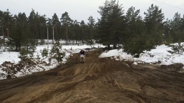 Zhizhin Moto School Мотокросс Тренировка в Дзержинске 24.03.16 смотреть онлайн