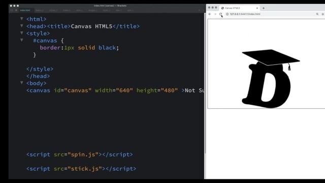1 HTML5 Canvas Introduction смотреть онлайн