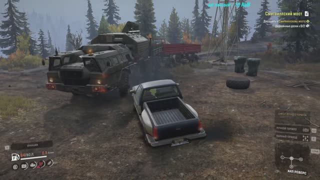 SNOW RUNNER - БОЛЬШИЕ ГРУЗОВИКИ - ПЕРЕВОЗКА ГРУЗОВ