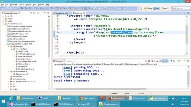 soap web services video courses 09 ContractFirstWebservice смотреть онлайн