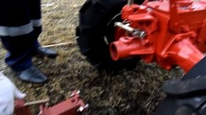 Мотоблок Беларус-09Н. Установка сцепки.