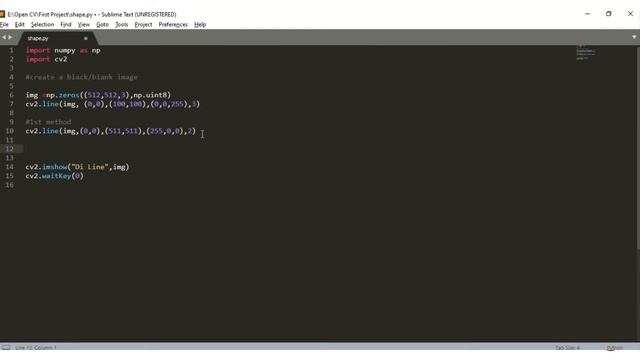 Drawing Functions in OpenCV смотреть онлайн