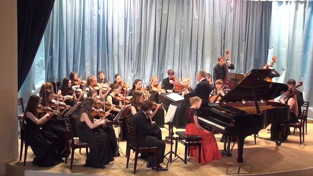 В.А. Моцарт Концерт №23 A dur, II и III части смотреть онлайн