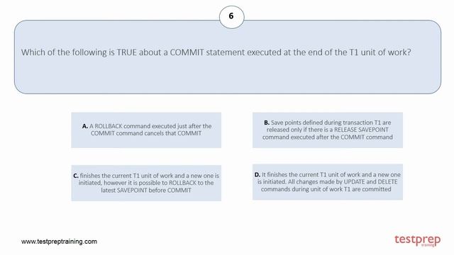 C2090-616: DB2 11.1 Fundamentals for LUW: Practice Questions смотреть онлайн