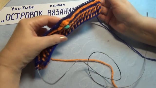 Вязание спицами домашние тапочки #186 смотреть онлайн