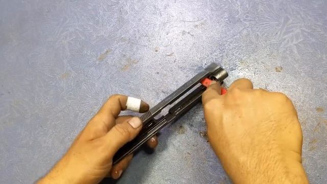 9MM Baretha USA  Pistol Restoration Gun Restoration