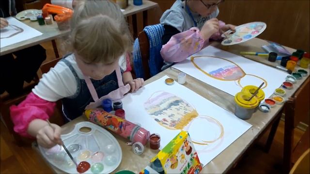 Учимся рисовать "Совушка" смотреть онлайн