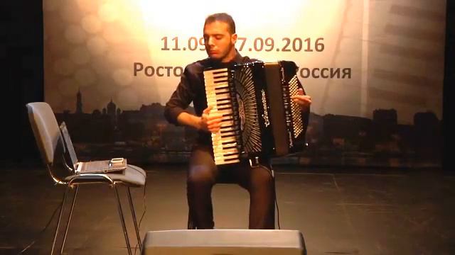 Valerio RUSSO plays PUZZLE (R.Ruggieri) for Electronic/Digital Accordion смотреть онлайн