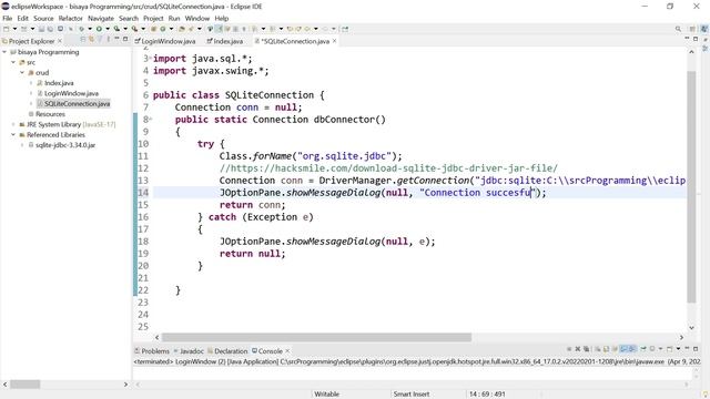How to Connect Application Window to another JFrame in Eclipse IDE PART 4 - Bisaya Programming смотреть онлайн