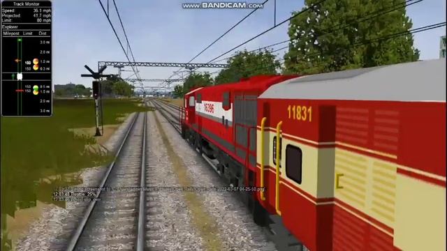 garib rath express 3rd ac in mats open rail game play video смотреть онлайн