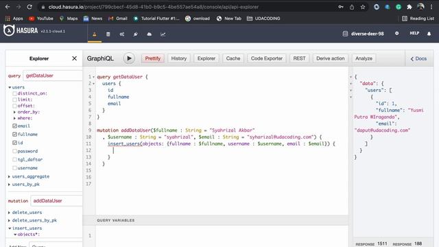 Cara Menggunakan Hasura #2 Flutter, Hasura & Graphql смотреть онлайн