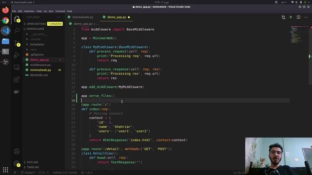 نحوه سرو کردن فایل ها در فریم ورک How to serve files on framework смотреть онлайн