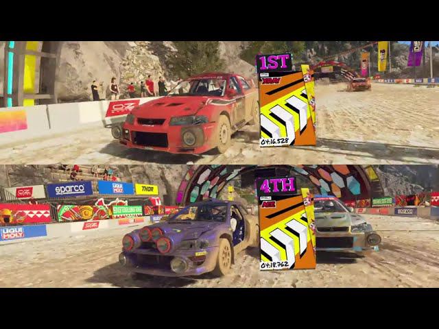 DIRT 5 - SPLITSCREEN - в двоем на одном пк! смотреть онлайн