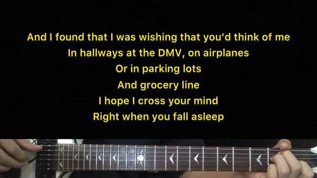 Lily Williams - I Hope You Think Of Me | Karaoke Guitar Instrumental смотреть онлайн