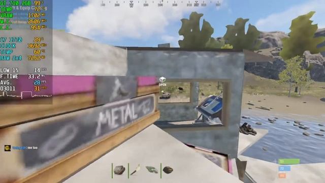 GT 710 2GB | Rust - 1080p, 900p, 720p, 540p, 360p смотреть онлайн