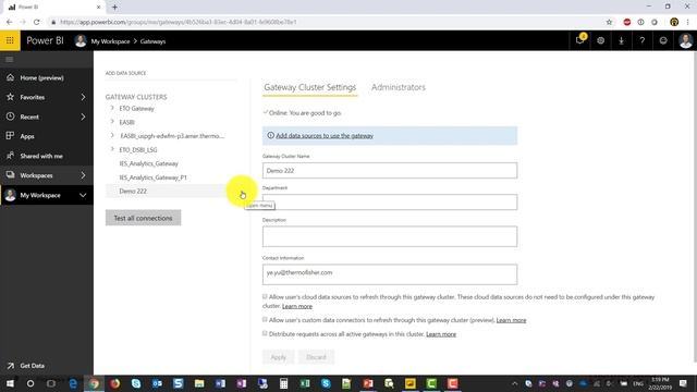 Power BI Gateway Set Up and Tips смотреть онлайн