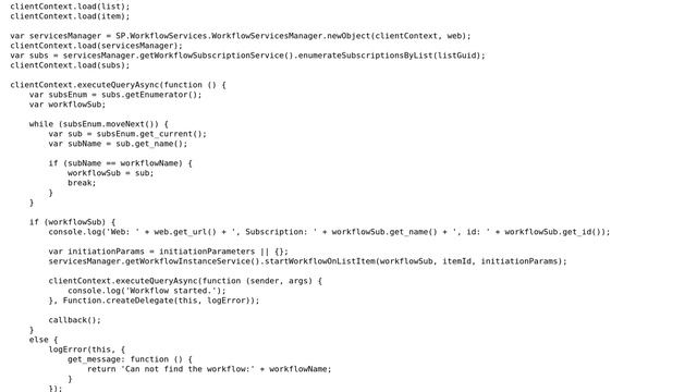 Sharepoint: loading workflowservice manager from javascript giving "Invalid request" error смотреть онлайн