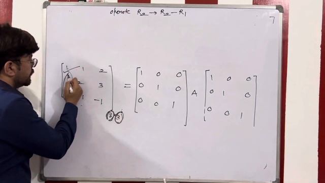 Rank of matrix ,5 th type ( to find non singular matrix P&Q such that PAQ is normal form) смотреть онлайн