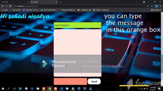 Chat app using ajax and php смотреть онлайн