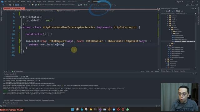 #46- Asp.NET Core 6 + Angular İle Mini E-Ticaret | Http Interceptor İle Global Http Error Handler смотреть онлайн