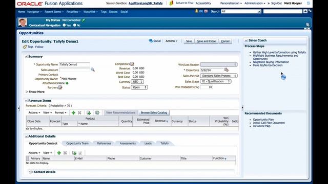 Tallyfy best practices plugin - for Oracle Fusion CRM смотреть онлайн