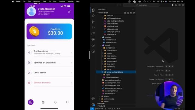 Yorch Shop: Template Multi Comercio | Ionic 7 & Angular 16 смотреть онлайн