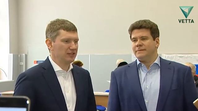 Максим Решетников и Денис Мацуев проголосовали на выборах президента смотреть онлайн