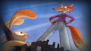 Волшебный фонарь, 102 серия. Смоляное чучелко