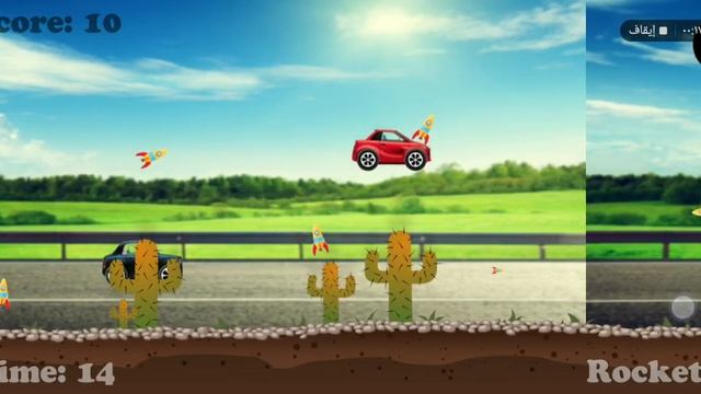 Rocket Cars Game смотреть онлайн