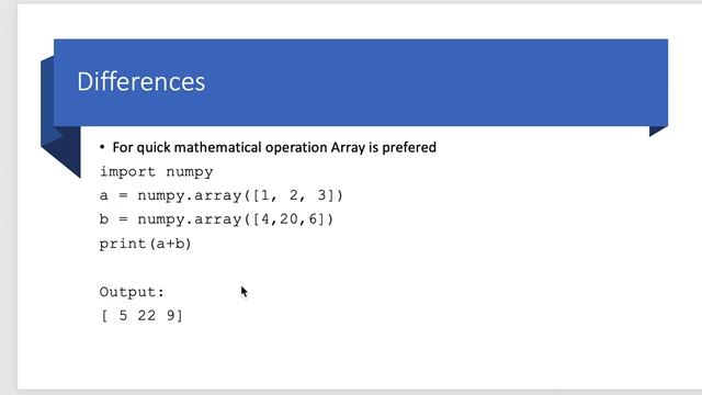 Python list VS array / How they are similar/Python Programming смотреть онлайн
